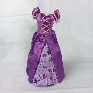 Disney Princess Rapunzel Event Gown Dress Replacement Purple Pink Ribbon Satin